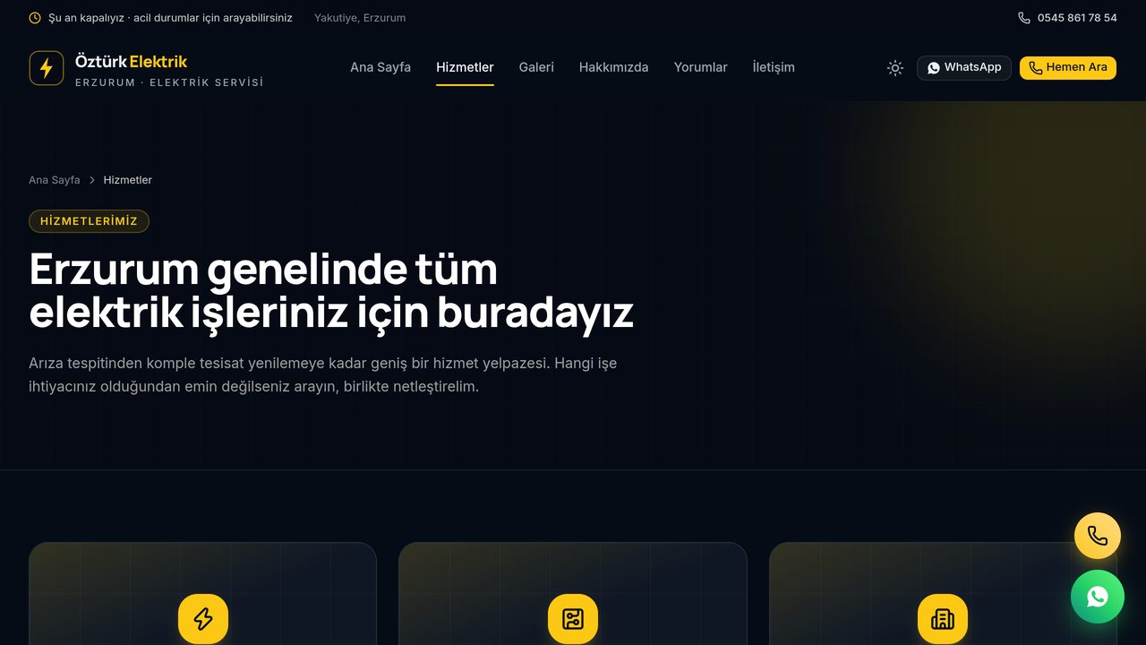 Öztürk Elektrik İnşaat