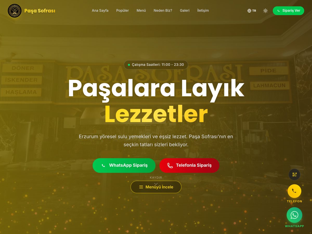 Paşa Sofrası